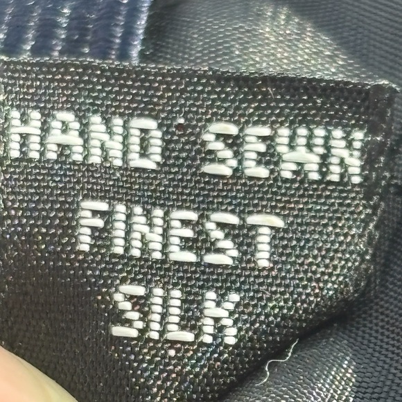 ROBERT TALBOTT Men’s Necktie Hand Sewn USA All Silk Classic Tartan Stripe - Picture 6 of 7